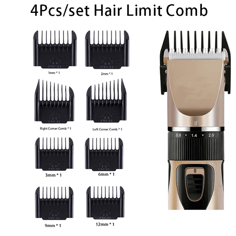 Mens Grooming Kit Gift Set - 헤어 커팅 가이드 빗 4종 세트