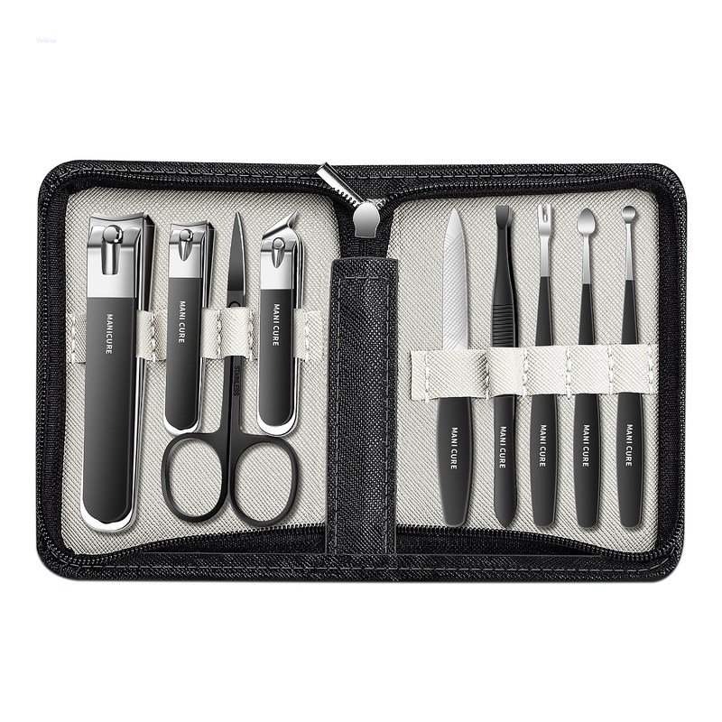 Mens Grooming Kit Gift Set - 스테인리스 스틸 손톱깎이 세트, 가정용 매니큐어