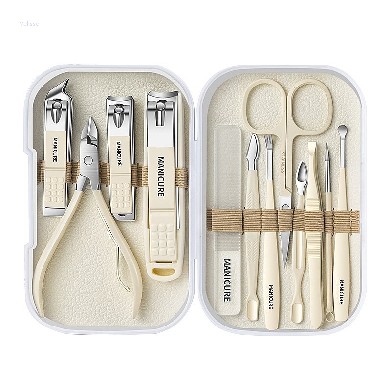 Mens Grooming Kit Gift Set - 12종 완벽한 매니큐어 페디큐어 도구 세트