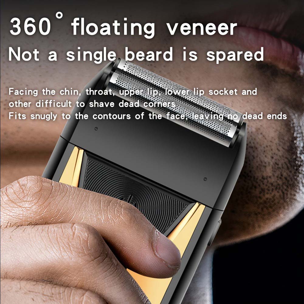 남성용 전문 왕복식 전기 면도기, USB 충전식 포일  - Men'S Grooming Day 리뷰 및 가격