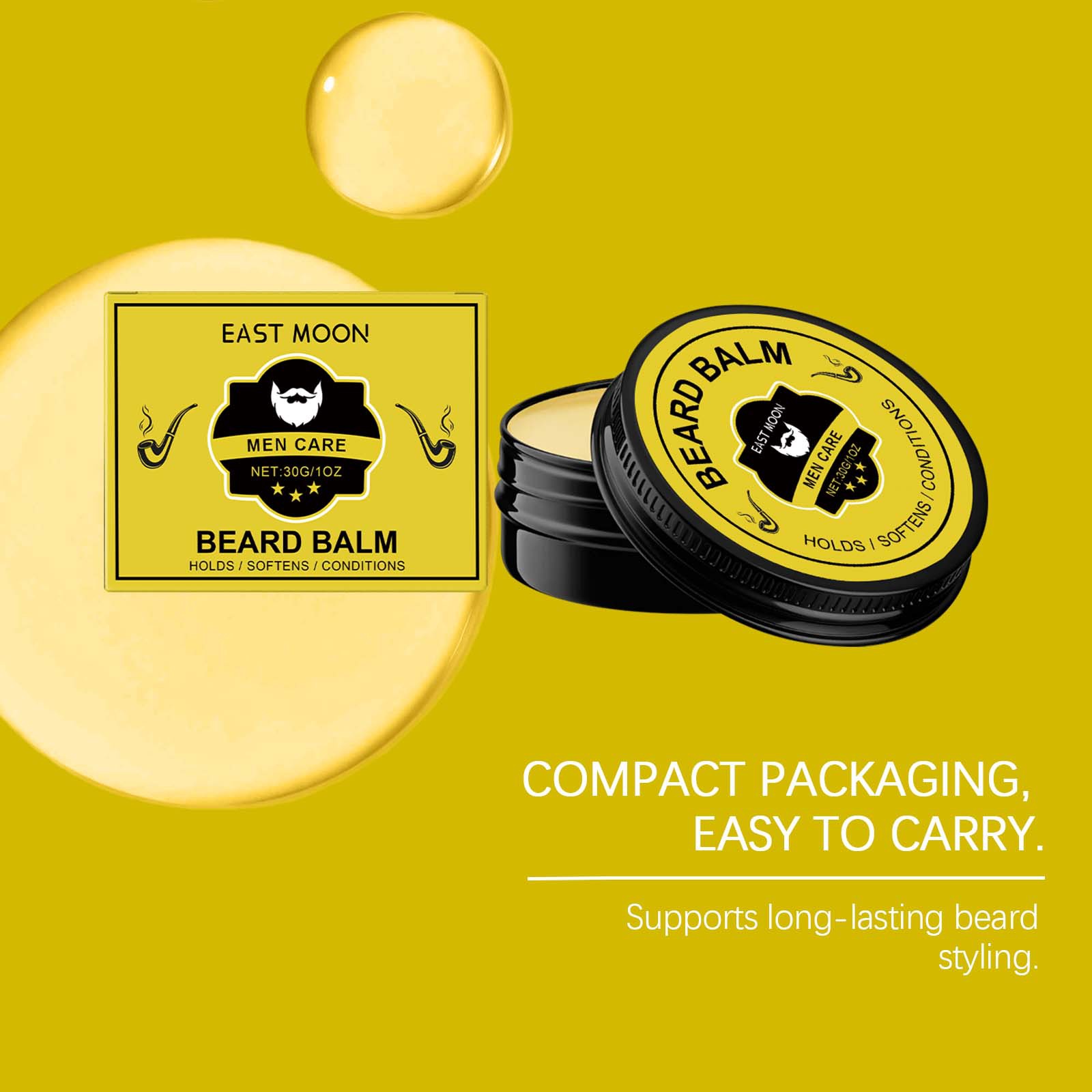 이스트 문 남성용 수염 관리 밤 부드럽게 영양 공급 지 - Men'S Grooming Wax 리뷰 및 가격