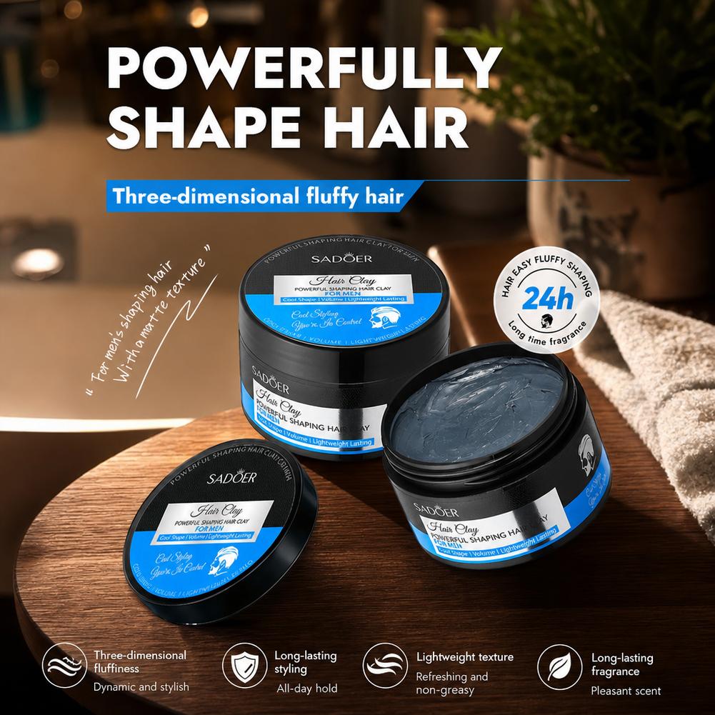 남성용 헤어 스타일링 클레이 강력 고정 매트 마감 헤어 - Men'S Grooming Wax 리뷰 및 가격