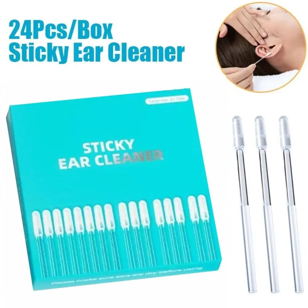 24개입 스티키 귀지 제거기 실리콘 접착식 귀 청소기  - Ear Wax Remover 리뷰 및 가격
