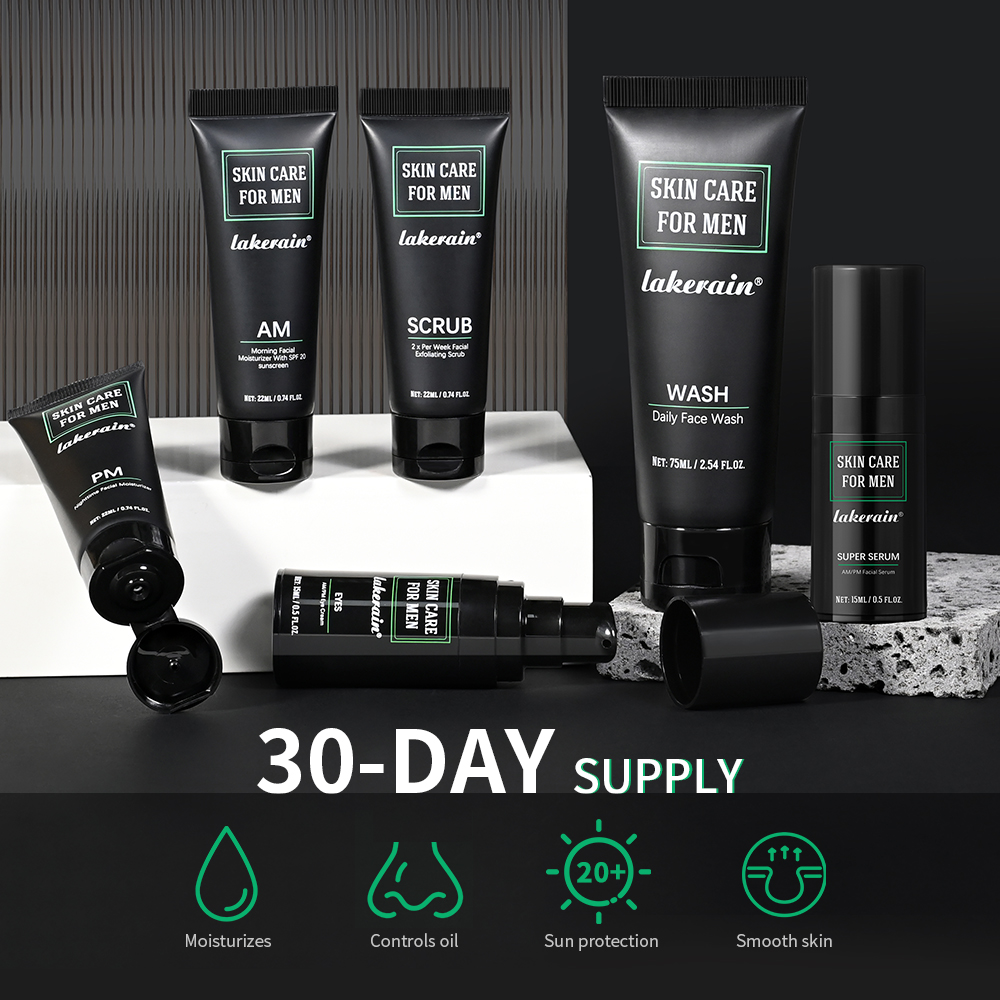 남성 스킨케어 키트 딥 클렌징 페이스 워시 오일 컨트롤 - Mens Grooming Kit Gift Set 리뷰 및 가격