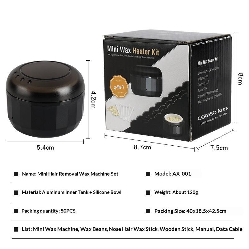 새로운 미니 왁스 히터 기계 실리콘 볼 왁스 워머 코털 - Ear Wax Remover 리뷰 및 가격